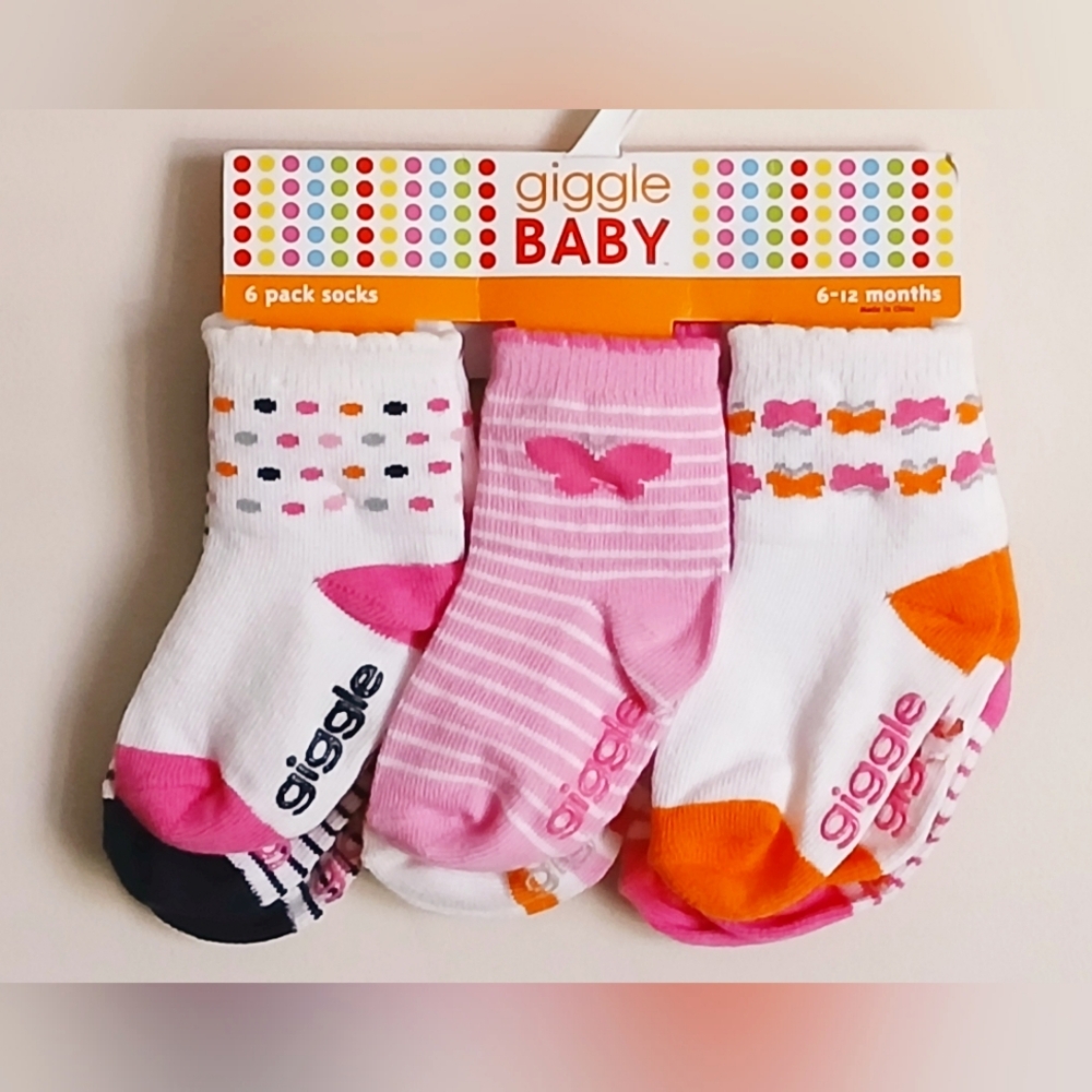 Giggle Baby Multicolor Socks Set